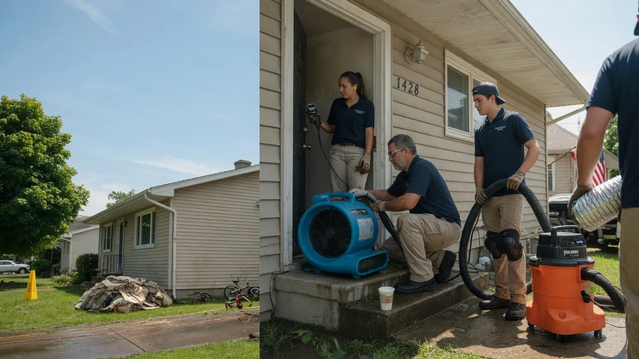 Water Damage Restoration in Sublime, TX near me